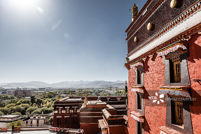 西藏的寺庙图片素材