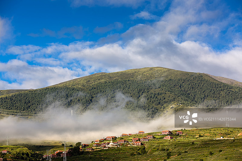 《炉霍之晨》图片素材