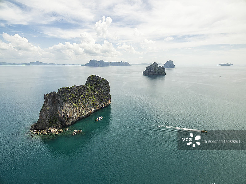泰国海岛风光航拍高清图图片素材