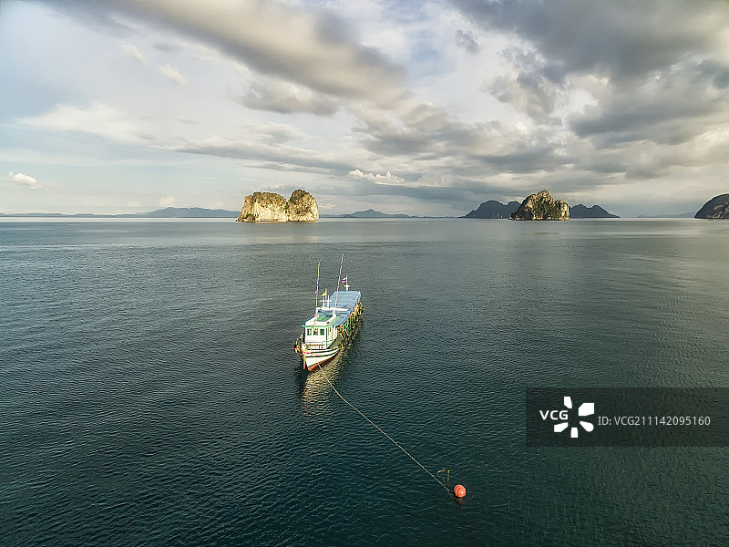 泰国海岛风光航拍高清图图片素材