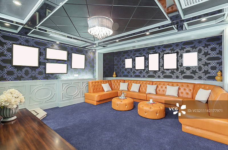 别墅娱乐空间图片素材