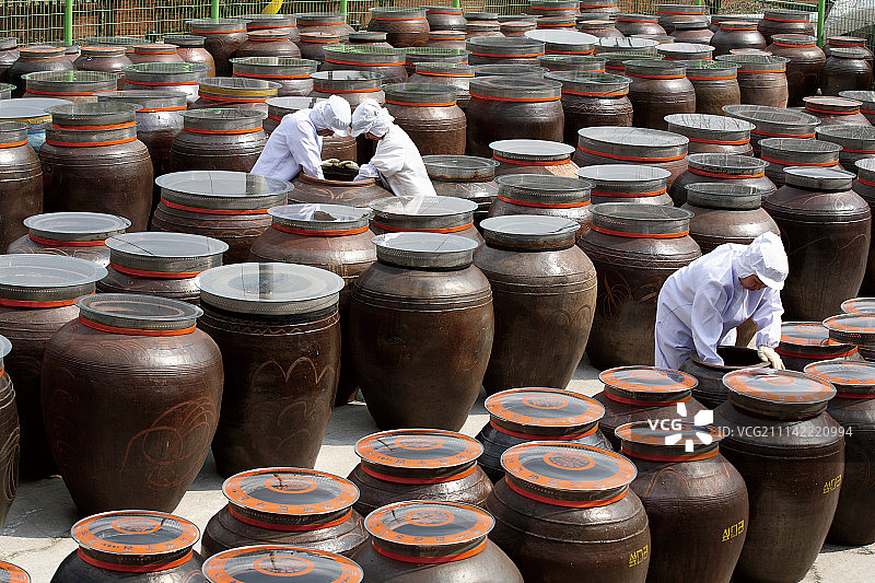 韩国酱缸图片素材