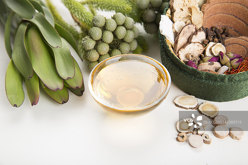 传统中药美容图片素材