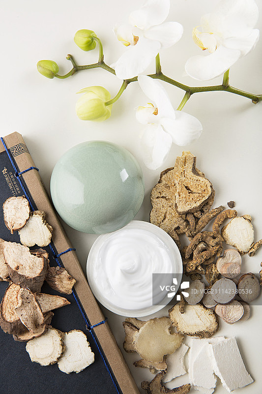 传统中药美容图片素材