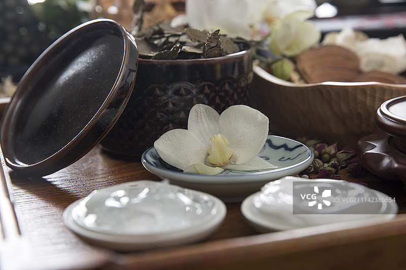 传统中药美容图片素材