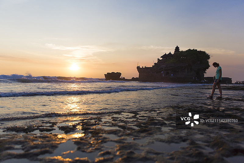 巴厘岛海神庙图片素材