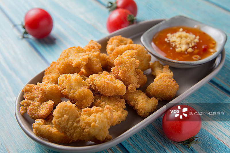 鸡米花图片素材