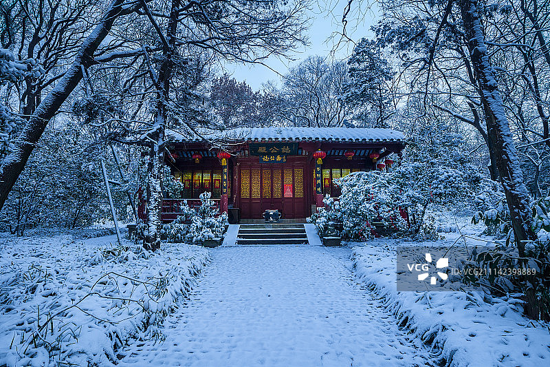 金陵飞雪图片素材