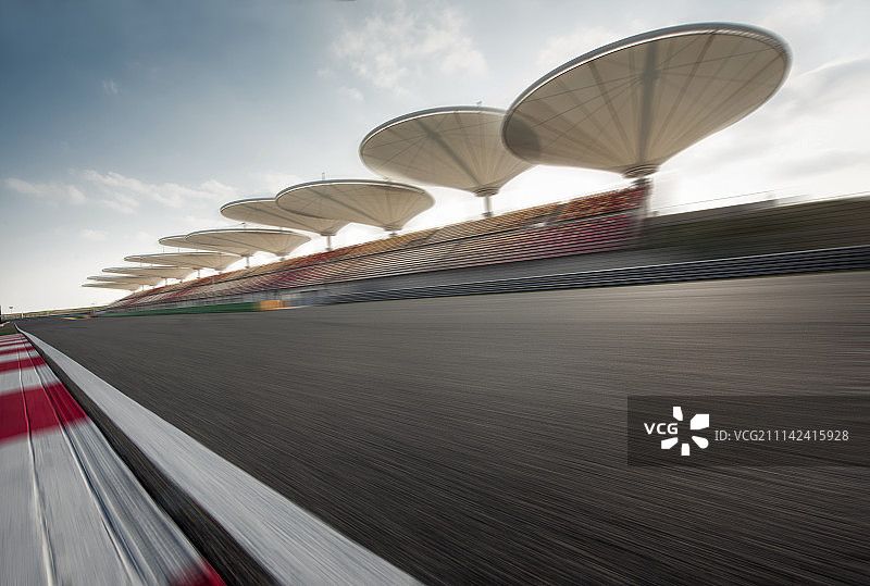 上海F1国际赛车场图片素材