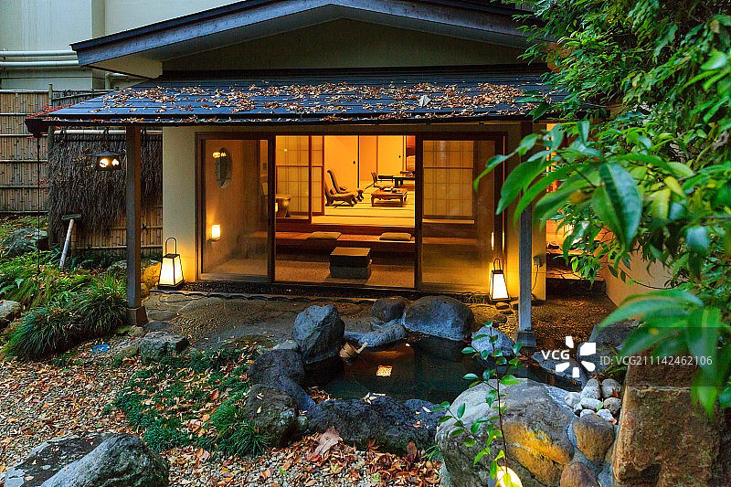 箱根温泉酒店图片素材