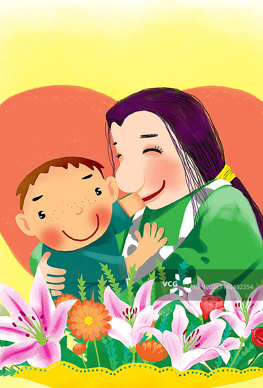 绘本图画书系列-世界上美丽的女人（组图共17幅）17-图片素材
