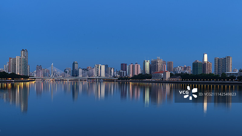 广州海印桥-江湾大桥-海珠区城市景观图片素材