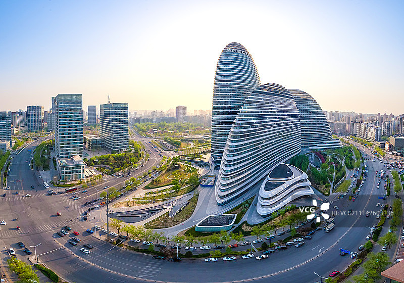 望京soho图片素材