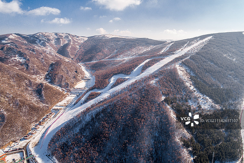 张家口-崇礼-万龙滑雪场-20图片素材