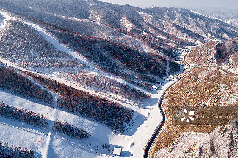 张家口-崇礼-万龙滑雪场-25图片素材
