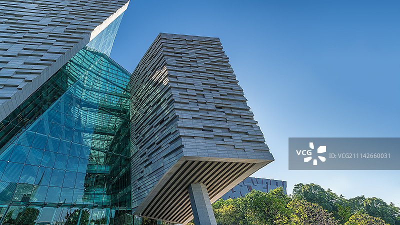 广州图书馆城市景观图片素材