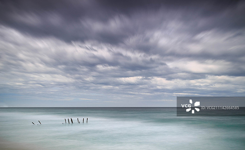 圣克莱尔海滩，达尼丁 - 9988图片素材