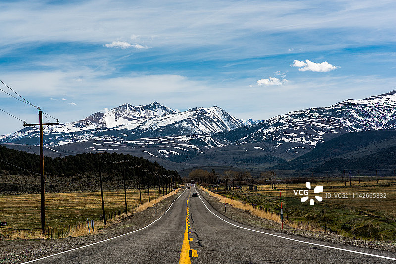 美国395号公路，布里奇波特图片素材