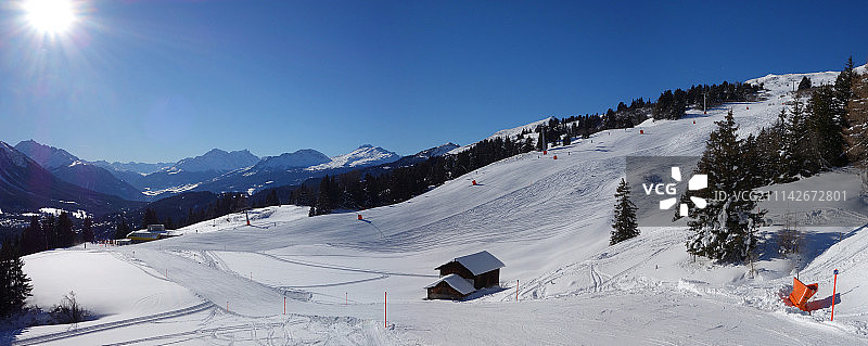 伦策海德滑雪场图片素材