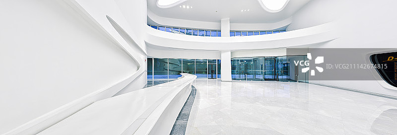 简约未来感设计风格大厅图片素材