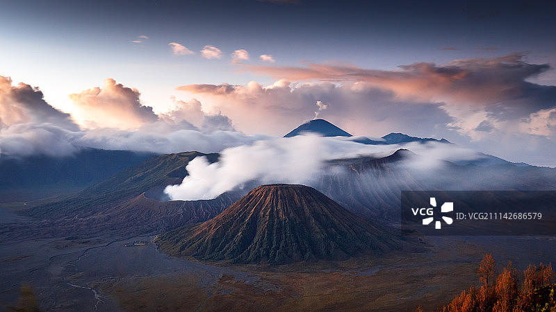 婆罗摩日出图片素材
