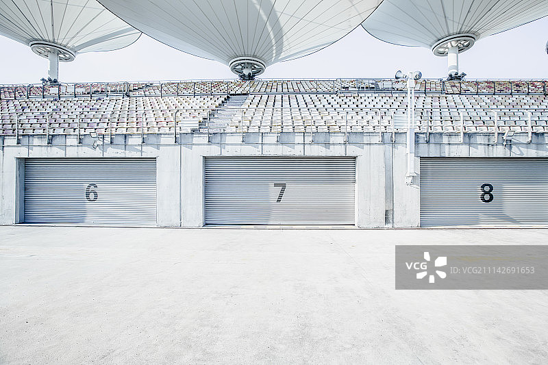 上海国际赛车场路面图片素材