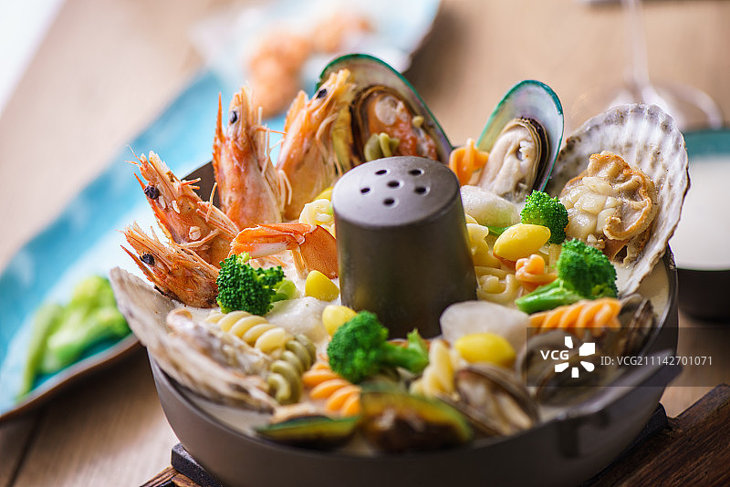 海鲜火锅图片素材