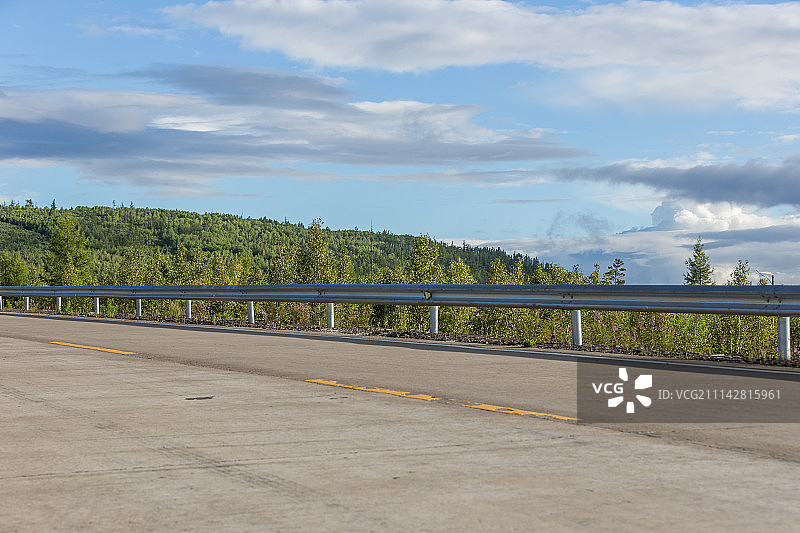大兴安岭公路图片素材