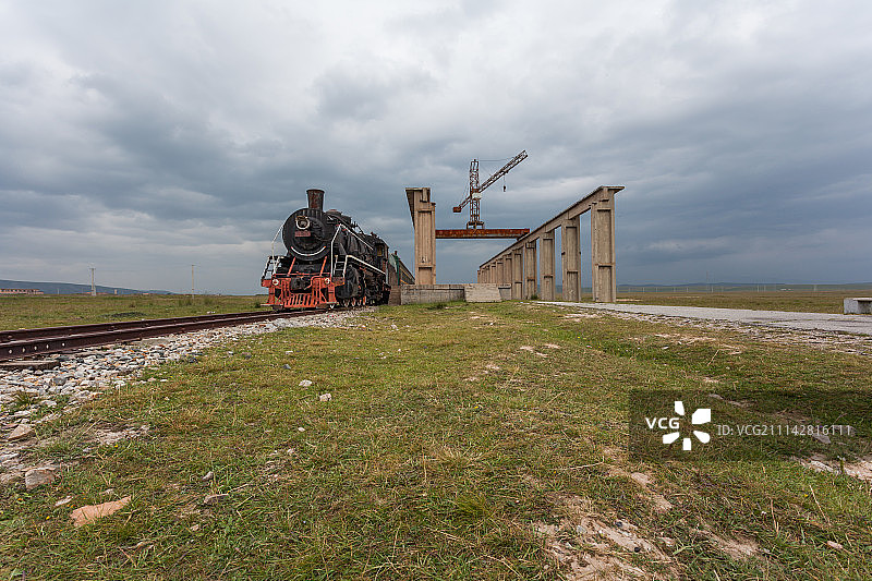 工业遗址道路图片素材