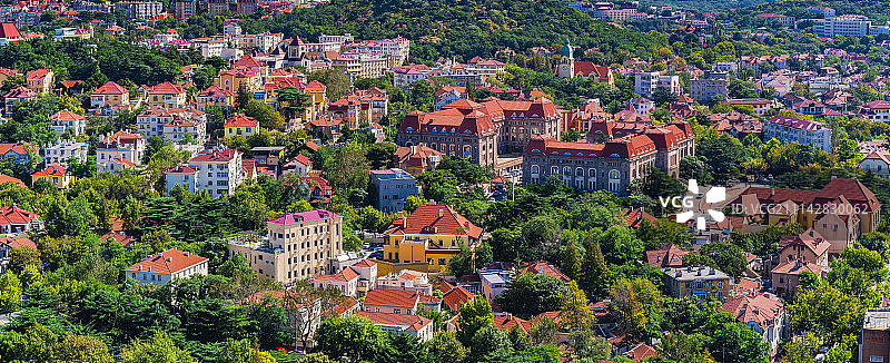 山东青岛八大关图片素材