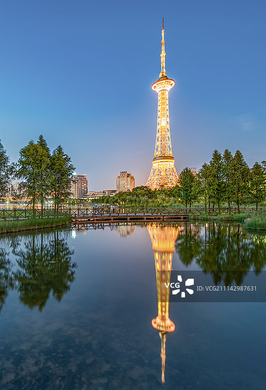 电视塔图片素材