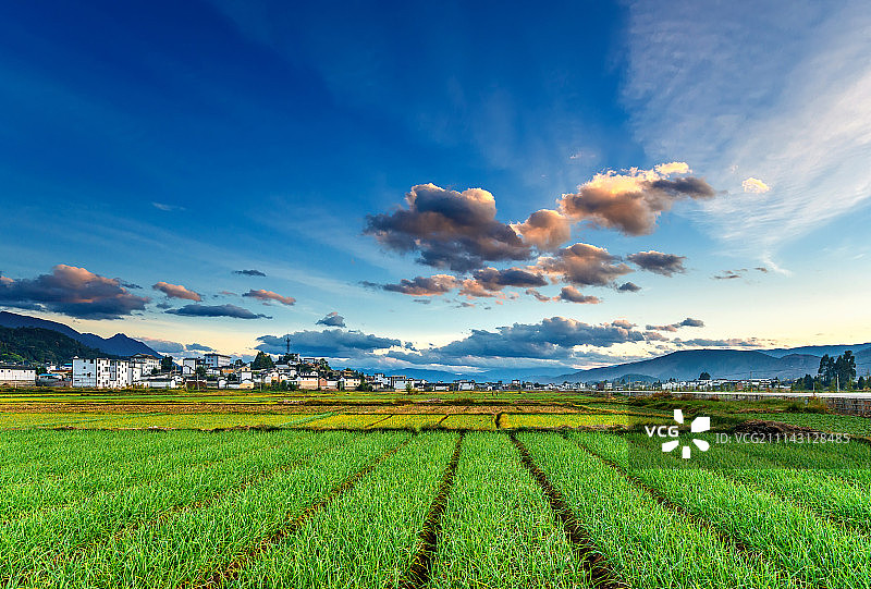 中国云南农村风光图片素材