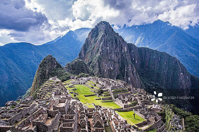 标志性的马丘比丘图片素材