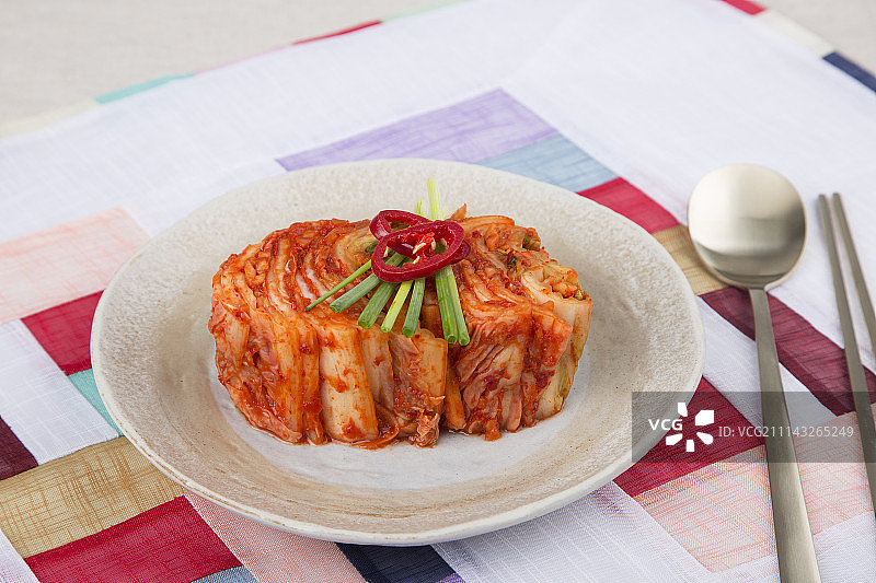 全球公认的健康食品：韩国泡菜图片素材