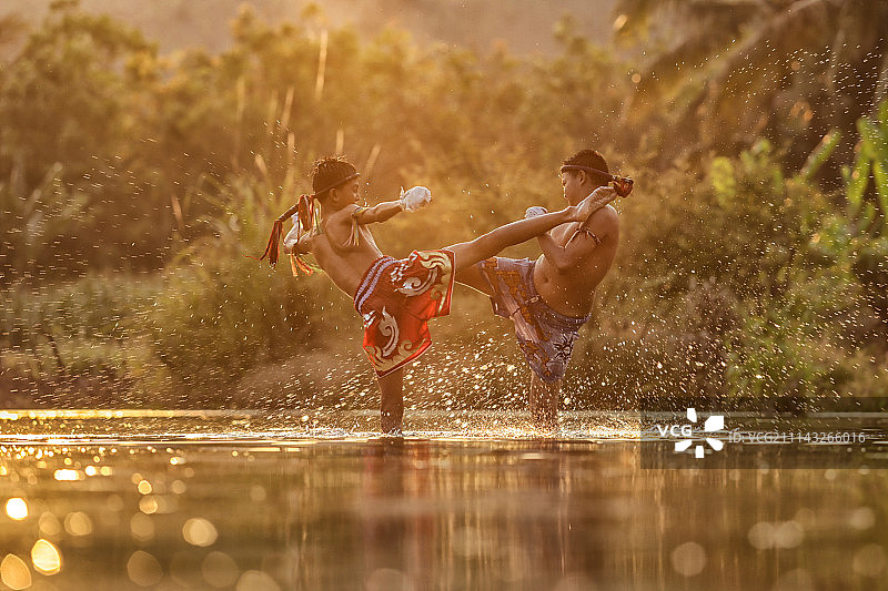 泰拳武术图片素材