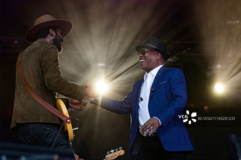 小加里·克拉克和布克·T·琼斯图片素材