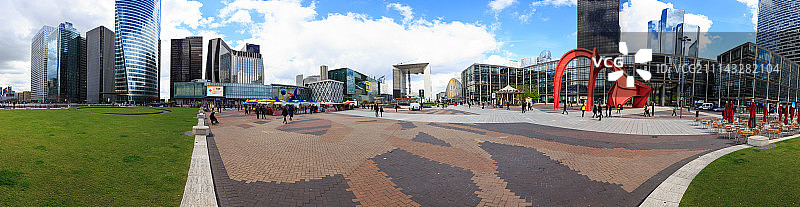 拉德芳斯全景图片素材