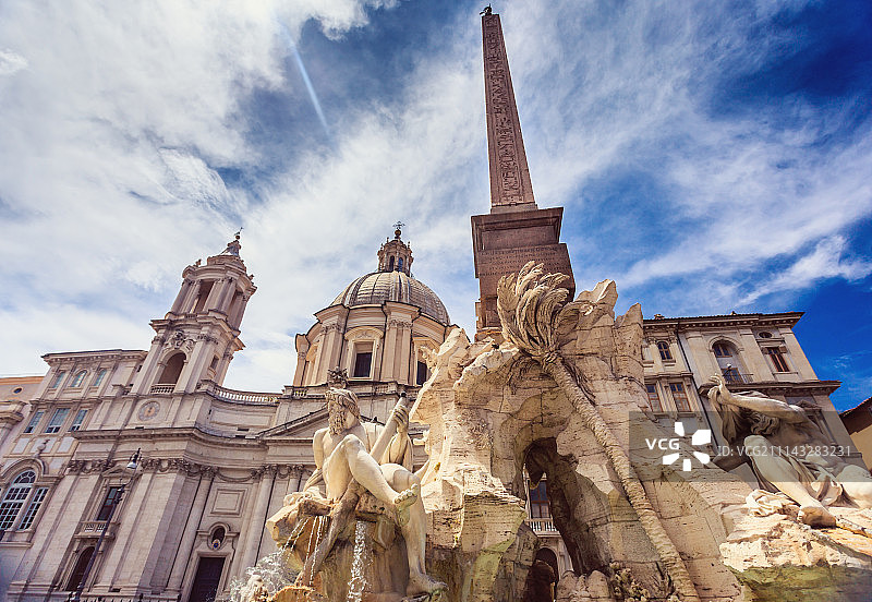 纳沃纳广场细节图片素材