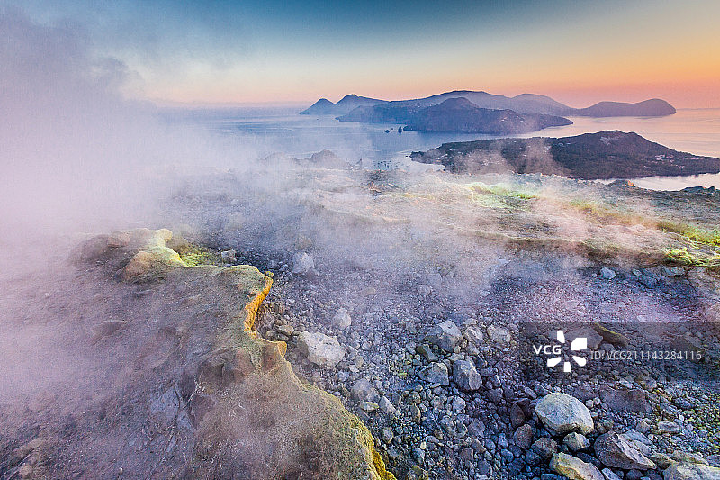 伊奥利亚群岛图片素材