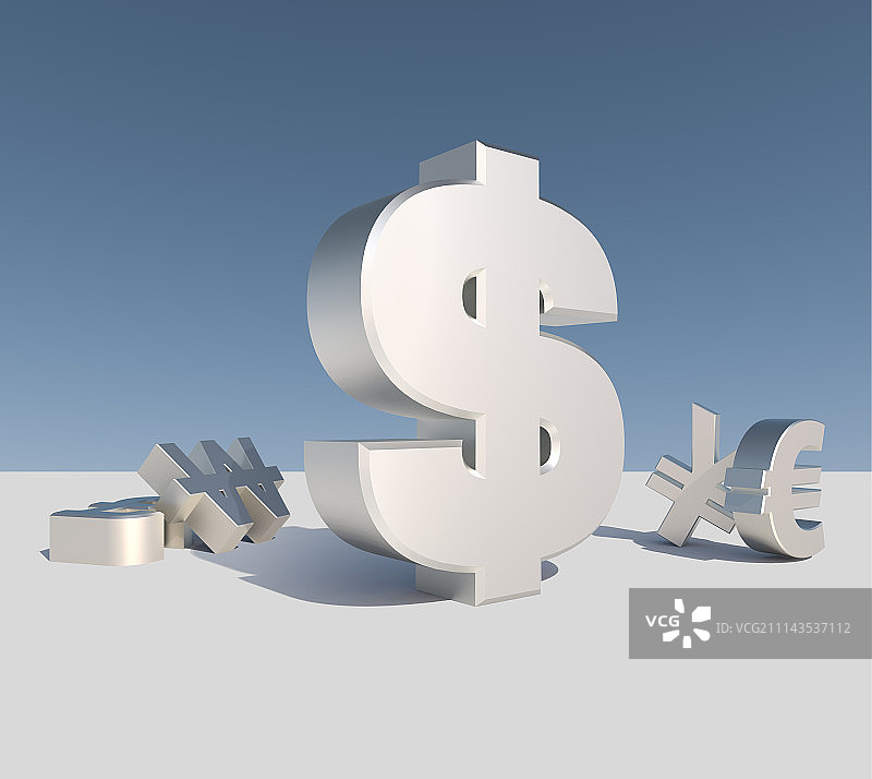 金融经济3D商业素材图片素材