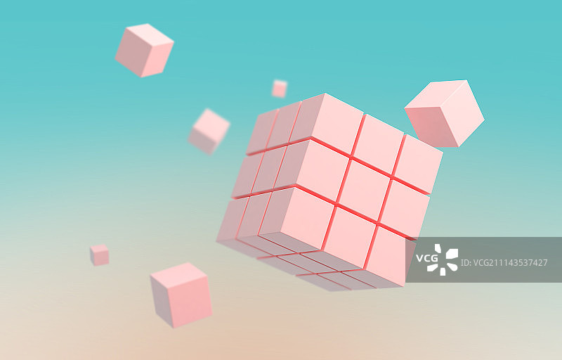 3D合成图案背景图片素材