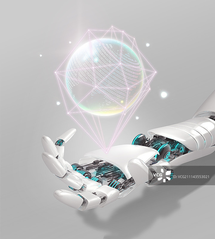 第四次工业革命：人工智能与机器人图片素材