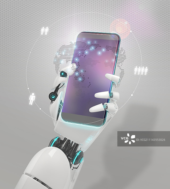 第四次工业革命：人工智能与机器人图片素材