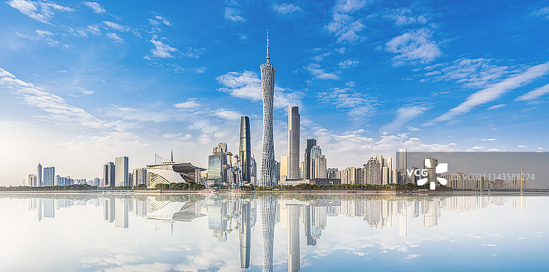 珠江全景图图片素材