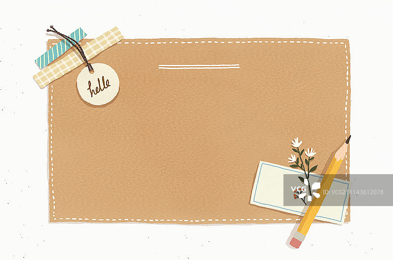 纸质活动边框图片素材