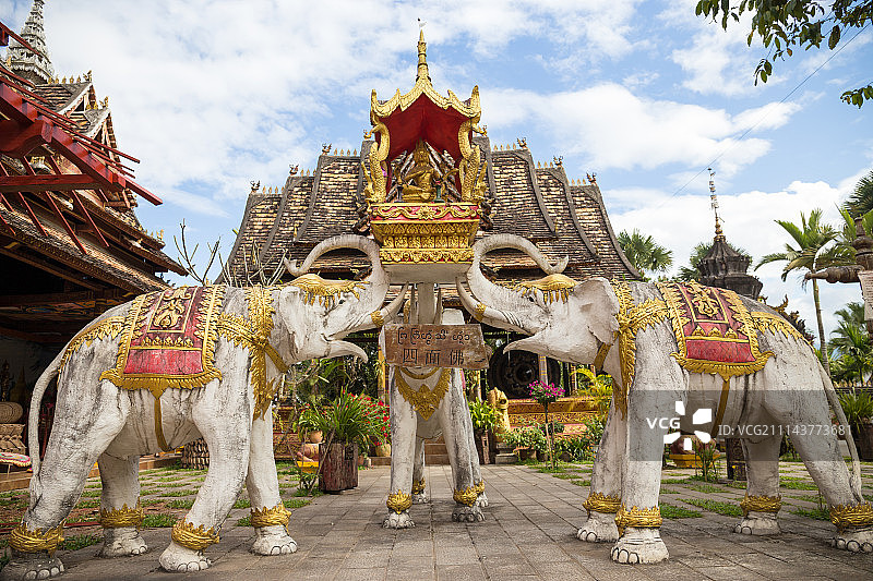 西双版纳傣族园图片素材