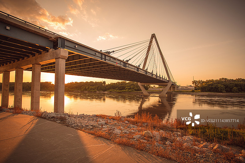 堪萨斯城桥梁跨度图片素材