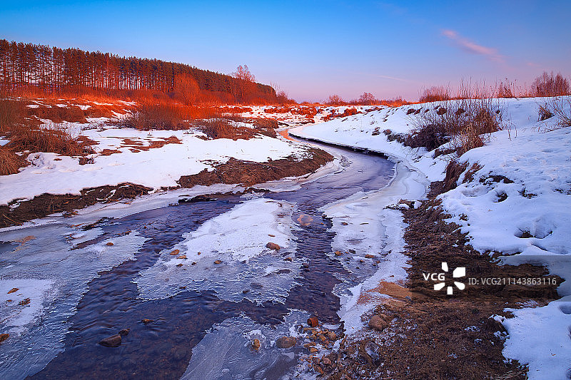 俄罗斯梅什金诺村图片素材