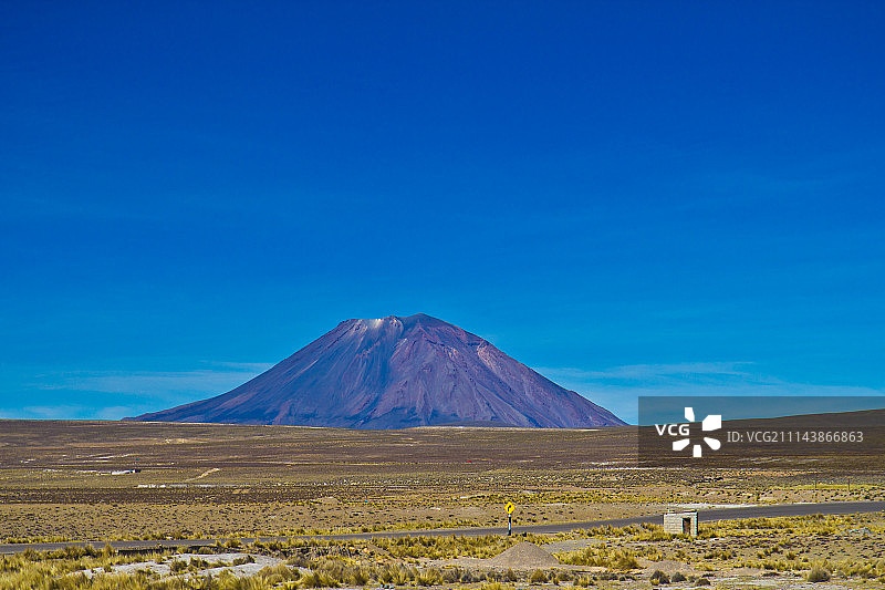 米斯蒂火山图片素材