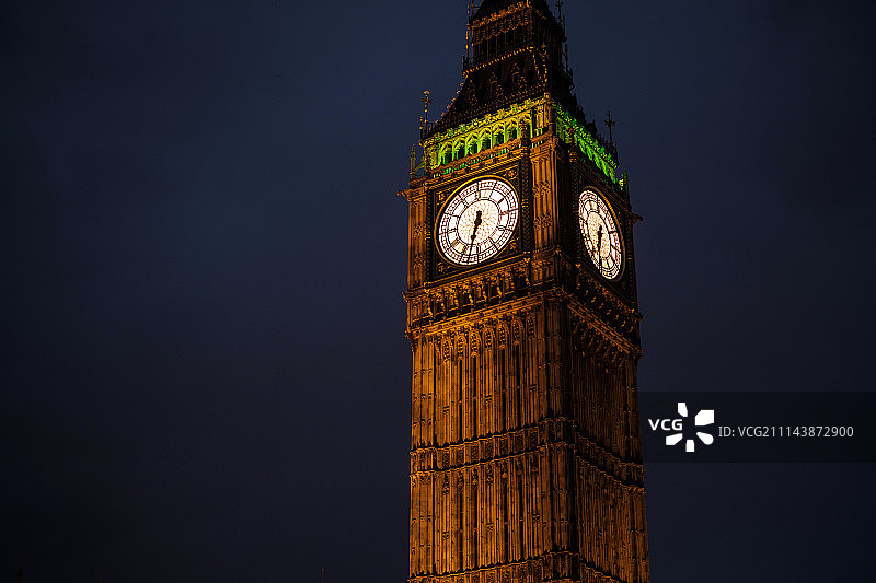 伦敦威斯敏斯特大本钟图片素材
